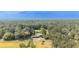 Expansive aerial view of a home surrounded by lush greenery and trees in a serene and peaceful setting at 1211 Lem Rd, Cordesville, SC 29434