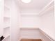 Bright walk-in closet with built in shelving, and lots of space at 1211 Lem Rd, Cordesville, SC 29434