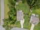 A nice aerial view of a home with a big backyard in a charming neighborhood at 125 Beam St, Huger, SC 29450