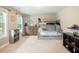 Comfortable ' bedroom offers a bunk bed and built-in shelving at 125 Beam St, Huger, SC 29450