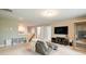 Comfortable bonus room offers a large television and relaxing Sunlighten sauna at 125 Beam St, Huger, SC 29450