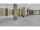 Spacious basement featuring concrete flooring, support pillars, and unfinished walls at 1304 Lieben Rd, Mount Pleasant, SC 29466
