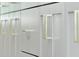 Modern gray cabinets feature sleek, stylish gold hardware in this kitchen detail at 1304 Lieben Rd, Mount Pleasant, SC 29466