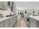 Spacious kitchen featuring gray cabinetry, stainless steel appliances, and ample counter space at 1304 Lieben Rd, Mount Pleasant, SC 29466