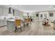 Beautiful open living space featuring the kitchen, dining area, and living room at 1304 Lieben Rd, Mount Pleasant, SC 29466