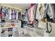 Well-organized walk-in closet featuring shelving and hanging space for efficient storage and easy access at 145 Woodbrook Way, Moncks Corner, SC 29461