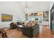 Spacious living room with lots of light, comfortable sofas, and stylish decor at 1511 Fairway Dr, Charleston, SC 29412