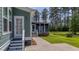 Side entrance featuring stairs and a walkway leading to a screened in porch at 183 Calm Water Way, Summerville, SC 29486