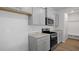 Well-appointed kitchen featuring stainless steel appliances and granite countertops at 222 Seele St, Summerville, SC 29485