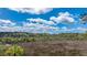 Serene view of a marsh landscape under a sunny blue sky with scattered clouds at 2301 N Creek Dr, Mount Pleasant, SC 29466