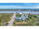 Beautiful aerial view of the condo complex and surrounding waterways of Unit 1G at 2393 Folly Rd # 1G, Folly Beach, SC 29439