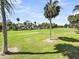 Expansive golf course view showcasing lush green grass and trees at 291 Sea Cloud Cir, Edisto Beach, SC 29438