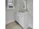 Bathroom featuring a white vanity cabinet with a light countertop and a stylish mirror at 3027 Robeson Trce, Johns Island, SC 29455