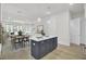 Spacious kitchen with a large island, modern appliances, and open floor plan at 3027 Robeson Trce, Johns Island, SC 29455