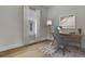 Bright office space with hardwood floors, a desk setup, and a large window at 3027 Robeson Trce, Johns Island, SC 29455