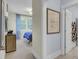 View into bedroom featuring neutral tones and a hardwood floor at 3041 Robeson Trce, Johns Island, SC 29455