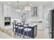 Bright kitchen featuring modern lighting, stainless steel appliances, and sleek cabinetry at 3041 Robeson Trce, Johns Island, SC 29455
