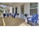 Inviting porch with cozy seating, perfect for relaxing and enjoying the outdoors at 3041 Robeson Trce, Johns Island, SC 29455