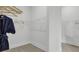 Well-organized walk-in closet featuring shelving and space for hanging clothes at 3041 Robeson Trce, Johns Island, SC 29455