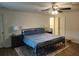 Large main bedroom with ceiling fan, ensuite bathroom, and generous natural light at 514 Woodward Blvd, Summerville, SC 29483