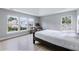 Bright bedroom with large windows providing ample natural light and a ceiling design at 5289 Mulholland Dr, Summerville, SC 29485