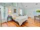 Tranquil bedroom with hardwood floors and plenty of natural light at 62 Eastlake Rd, Mount Pleasant, SC 29464