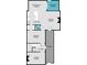 This floor plan shows the Kitchen, Dining Room, and Living Room of this home at 62 Eastlake Rd, Mount Pleasant, SC 29464