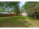 Backyard featuring green lawn and some shady trees providing a peaceful outdoor space at 638 Cashew St, Charleston, SC 29407
