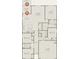Detailed floor plan showcasing the layout of the home, including bedrooms, kitchen, and living areas at 722 Meadowbrook Ln, Summerville, SC 29486