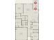 Floor plan showing layout of owner's suite, gathering room, bedrooms, kitchen, and garage at 776 Meadowbrook Ln, Summerville, SC 29486