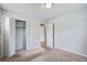 A bright bedroom with a closet and an open doorway providing easy access to other areas at 127 Cornell Dr, Ladson, SC 29456