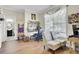 Office features a bright window, two chairs, a desk, and decorative ivy at 172 Cotillion Cresent Cres, Summerville, SC 29483