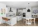 Bright kitchen features a breakfast bar, stainless steel appliances, and eat-in breakfast nook at 1825 Crossbill Trl, Hanahan, SC 29410