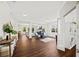 Open-concept living room featuring hardwood floors, and abundant natural light with lots of space at 2152 Pentland Dr, Charleston, SC 29412