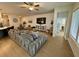 Large living room with sectional sofa and modern decor at 2221 Generals St, Charleston, SC 29492