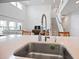 Modern kitchen sink with stainless steel faucet and quartz countertop at 223 Granton Edge Ln, Summerville, SC 29486