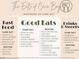 A guide to dining in Cane Bay Plantation, with fast food, good eats, and drinks & sweets from local restaurants at 223 Granton Edge Ln, Summerville, SC 29486
