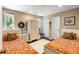 Bedroom with twin beds, white furniture, wood floors and bright natural light at 2500 The Bent Twig, Seabrook Island, SC 29455