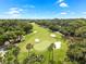 Overhead view of an immaculate golf course with pristine greens and strategically placed sand traps at 2500 The Bent Twig, Seabrook Island, SC 29455