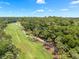 Expansive aerial view of a beautifully landscaped golf course with vibrant green fairways at 2500 The Bent Twig, Seabrook Island, SC 29455