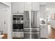 Bright kitchen featuring stainless steel appliances and a double oven appliance set at 256 Fiddleback Dr, Summerville, SC 29486