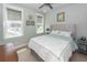 Cozy bedroom with coastal decor, and large windows offering plenty of natural light at 2734 Battle Trail Dr, Johns Island, SC 29455