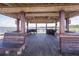 Waterfront pavilion featuring seating and a scenic view, perfect for relaxing by the water at 2734 Battle Trail Dr, Johns Island, SC 29455