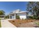 Community pool house with white siding and landscaping at 2734 Battle Trail Dr, Johns Island, SC 29455
