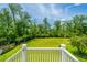 Lush, green backyard with well-maintained lawn and privacy fence at 3016 Evening Tide Dr, Hanahan, SC 29410