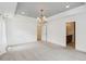 Spacious bedroom with tray ceiling, carpeted floor, and lots of natural light at 3802 Grateful Rd, North Charleston, SC 29420