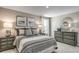 Relaxing bedroom with natural lighting, modern decor, and bedside tables at 451 White Magnolia St, Moncks Corner, SC 29461