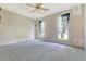 Bedroom featuring carpet floors, 2 windows and fresh paint at 4606 Moss Ct, North Charleston, SC 29420