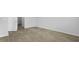 Bedroom with wood-look flooring and closet at 6039 Savy Ct, Ravenel, SC 29470