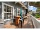 Spacious outdoor deck with seating, perfect for entertaining and enjoying the open air at 622 E Cooper Ave, Folly Beach, SC 29439